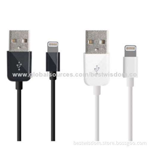 Reversible Lightning to USB Cables for iPhone/iPad or iPod, 1.0m Length, MFI